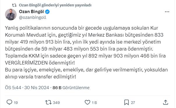 Vergi uzmanı Ozan Bingöl KKM'deki acı reçeteyi açıkladı 10